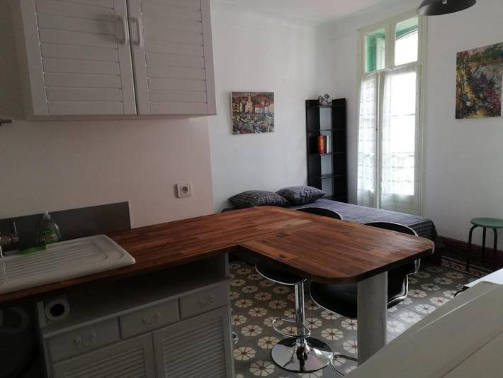 Appartement de vacances pour 2 personnes, avec Balcon ainsi que Terrasse et Vue