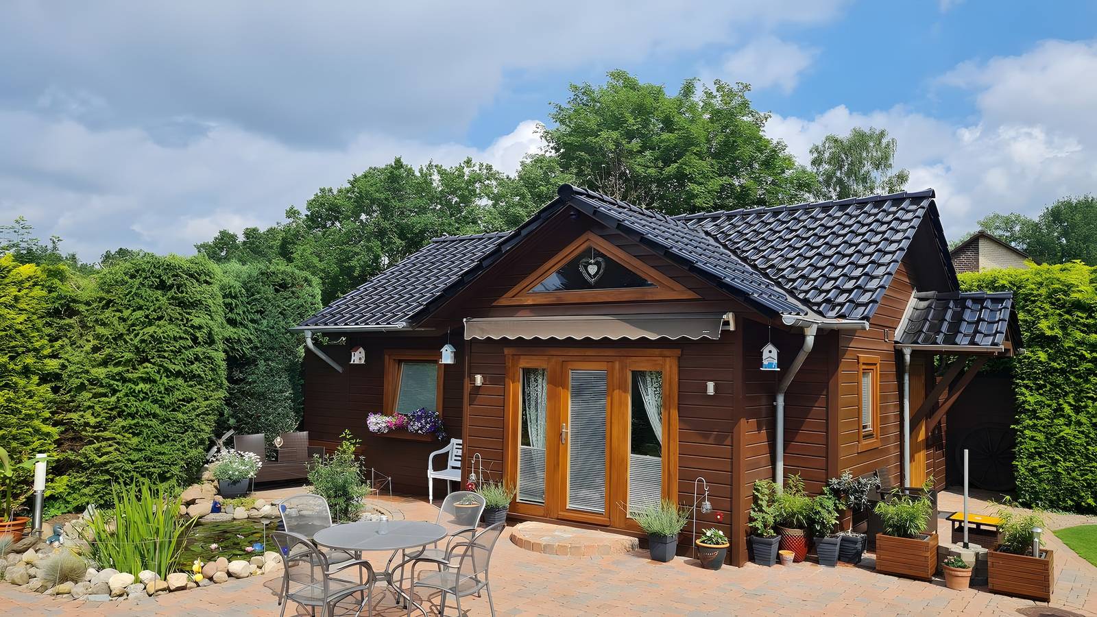 Ferienhaus „Ferienhaus-Burg“ mit privater Terrasse, Gemeinschaftsgarten und Wlan in Celle, Aller-Leine-Tal