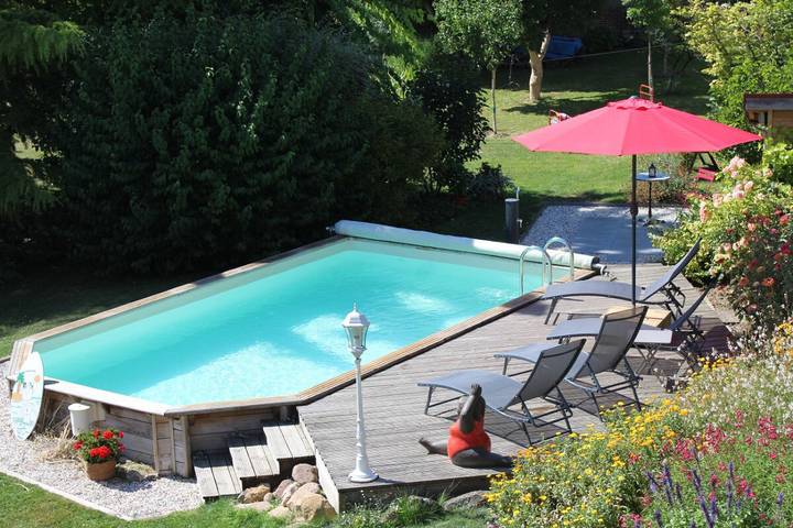 Chambre d’hôte pour 2 personnes, avec piscine ainsi que jardin et terrasse dans l' Aube - 2