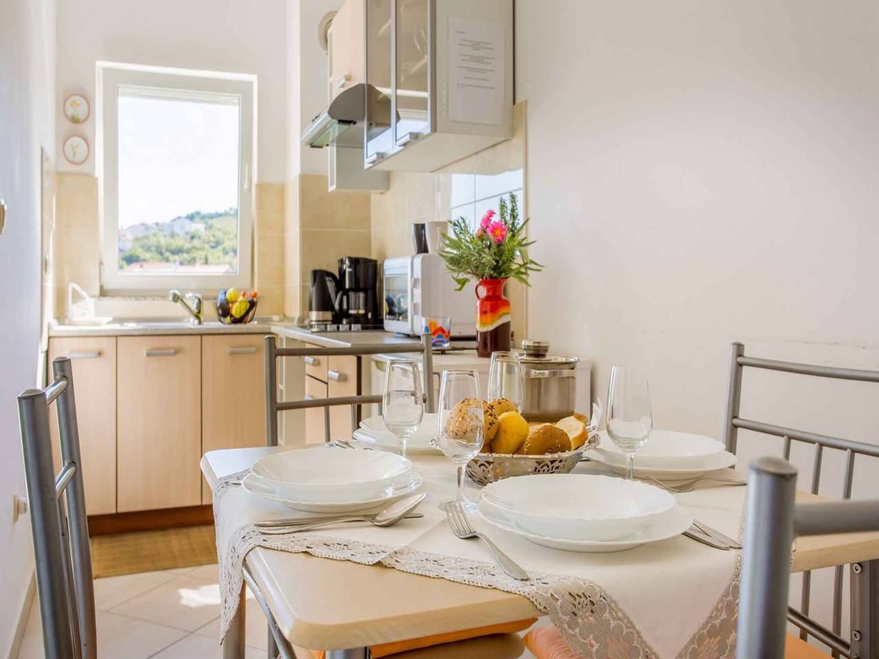 Ganze Ferienwohnung, Ferienwohnung mit und Meerblick  in Vrbnik, Krk