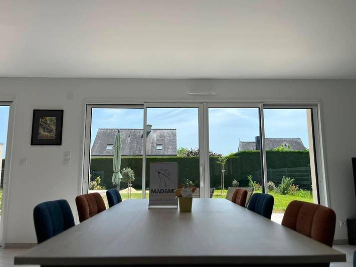Gîte pour 8 personnes, avec Terrasse dans Crevin