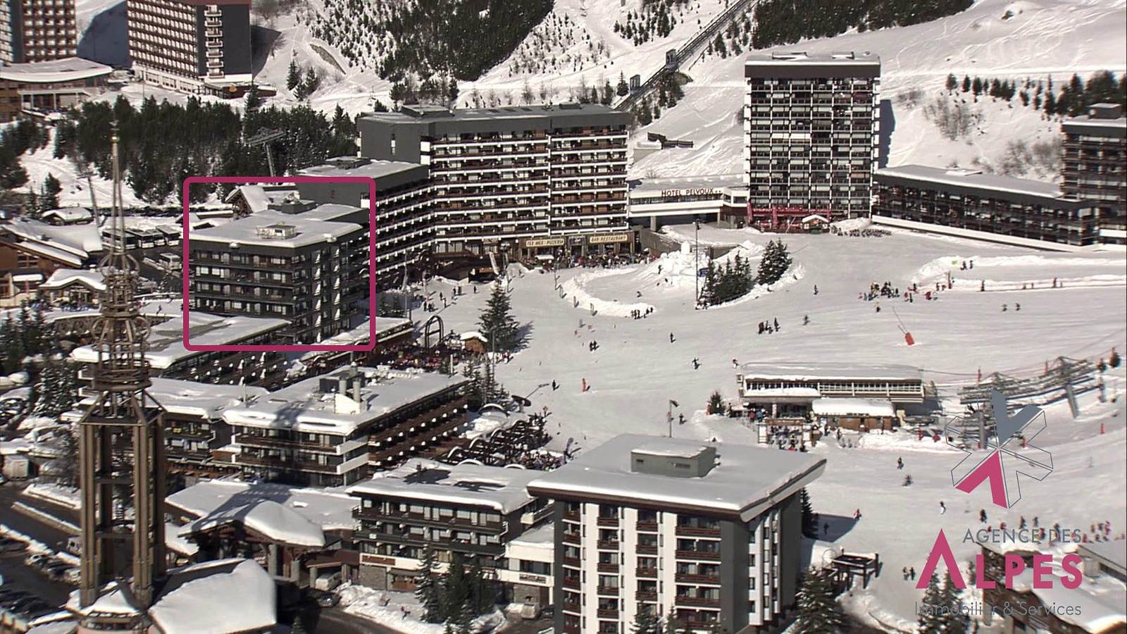 Studio entier, Résidence Oisans - Studio coin montagne 4 personnes (62) in Les Menuires, Saint-Martin-de-Belleville