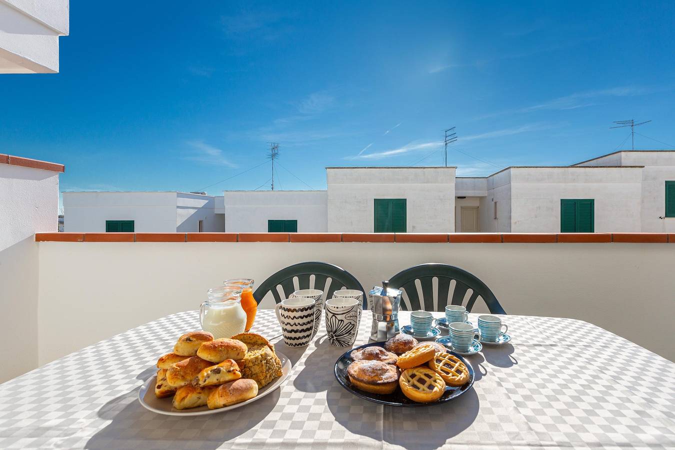 Appartement entier, Appartement de vacances pour 7 personnes avec balcon in Manduria, Golfe de Tarente