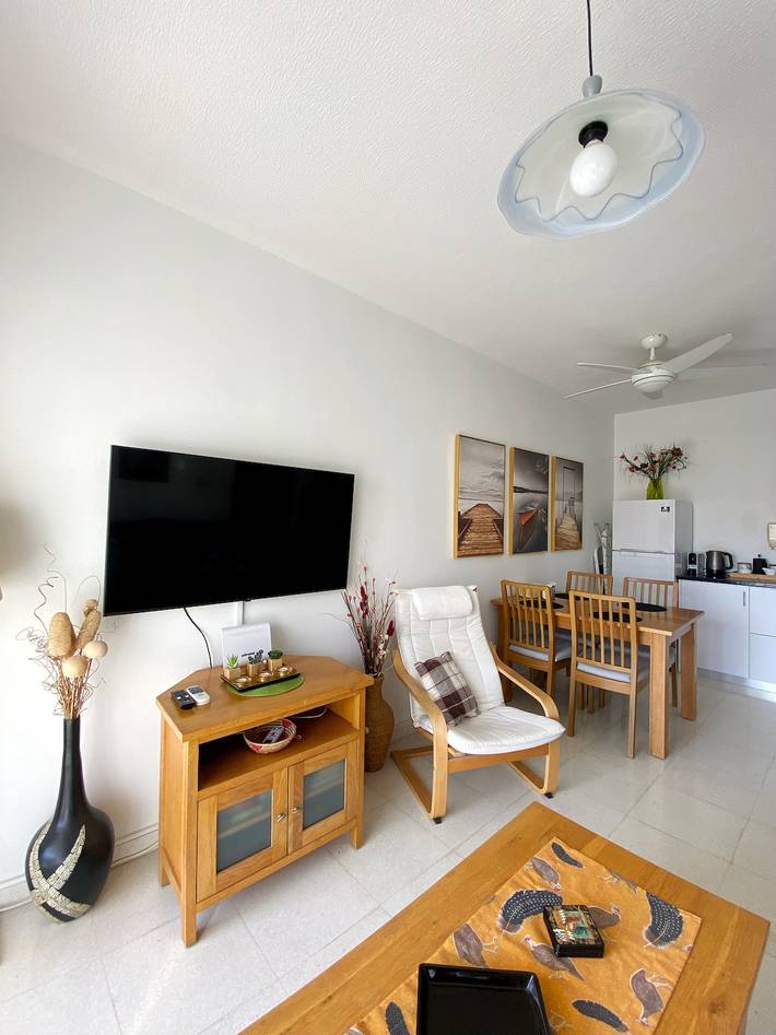 Appartement de vacances pour 3 personnes, avec piscine et balcon