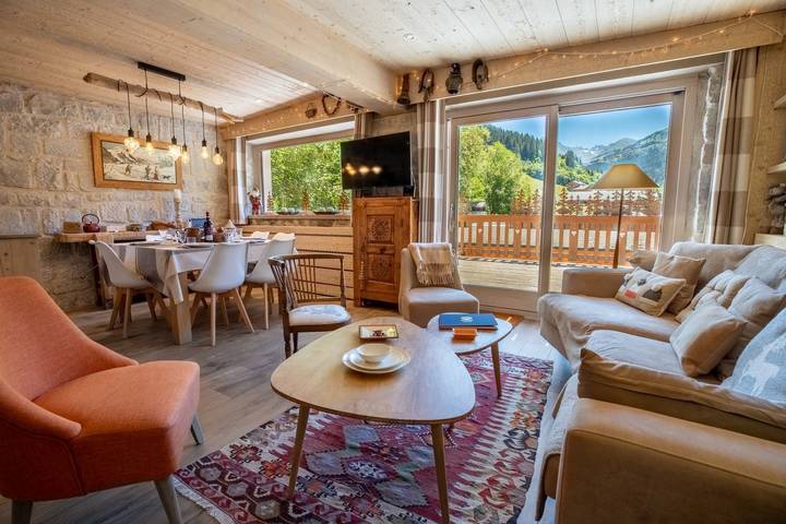 Gîte pour 6 personnes, avec Terrasse dans Office De Tourisme De Meribel Les Allues