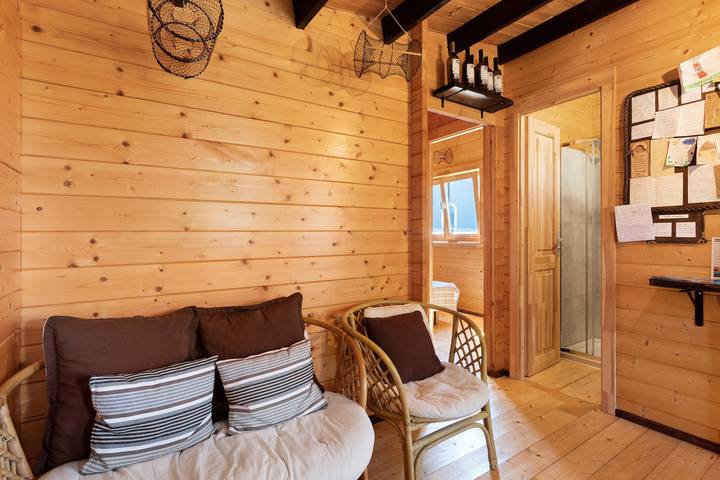 Cabaña de madera para 4 personas, con jardín y balcón, Familias con niños en Lisboa y alrededores - 4