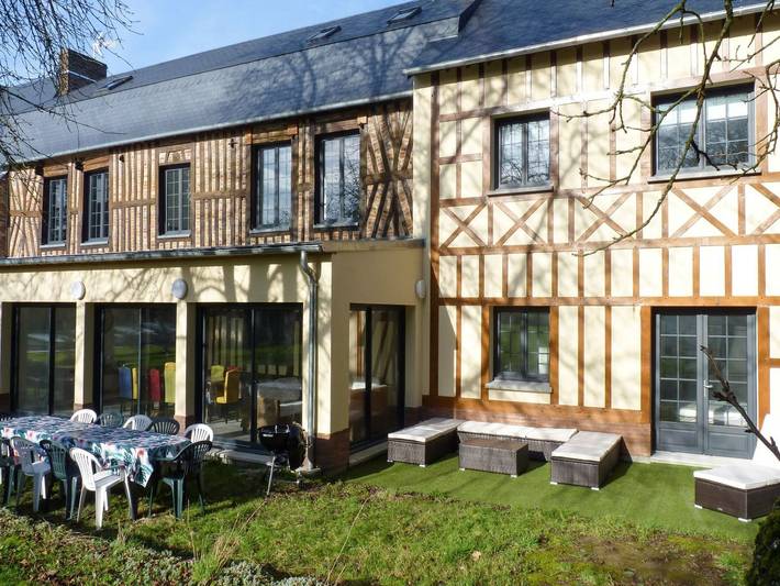 Stadthaus nahe Somme-Bucht und Normandie-Strand in Rieux, Dieppe und Umgebung