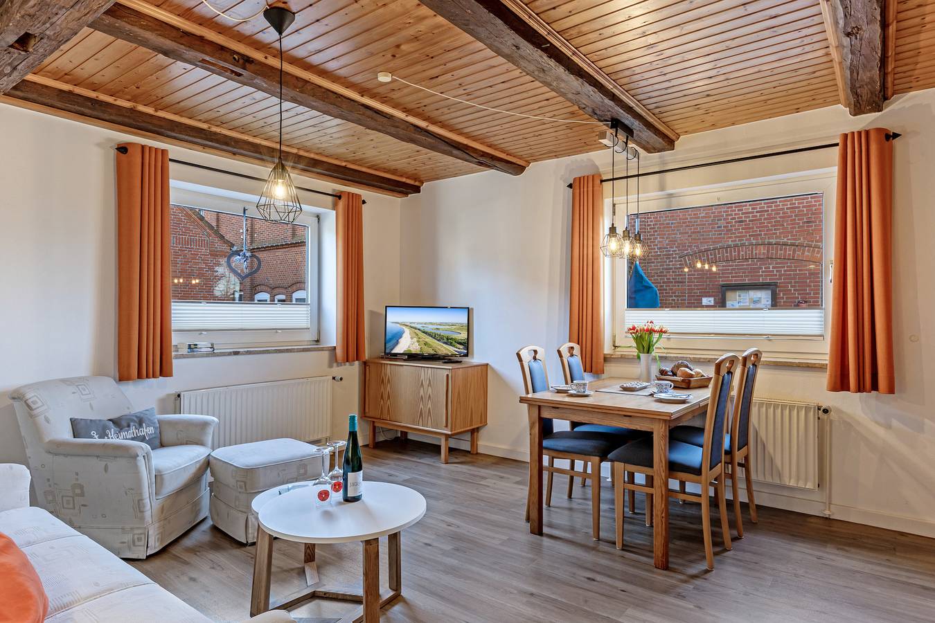 Ganze Ferienwohnung, "Ferienhof Hinz" - Seeigel Eg in Westfehmarn, Fehmarn