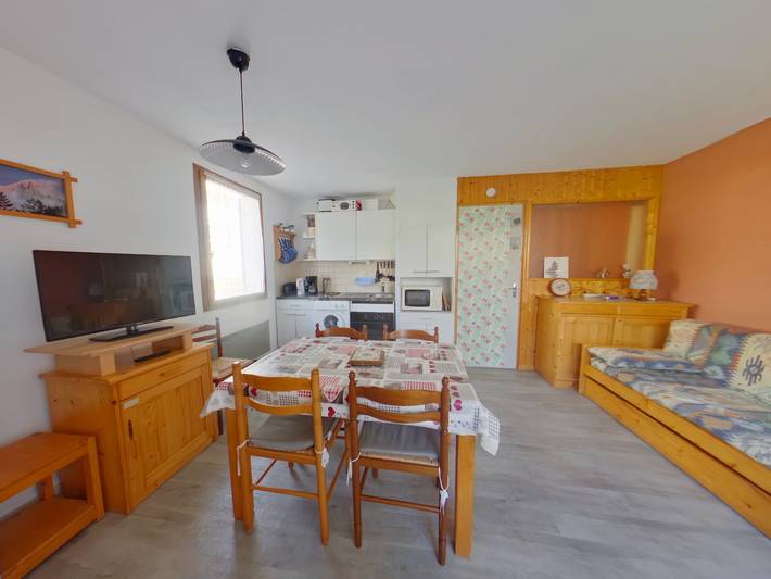 Appartement de vacances pour 4 personnes, avec terrasse à Les Rousses