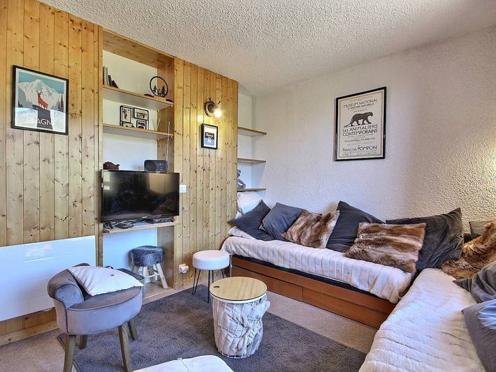Apartamento entero, Hermoso dúplex tranquilo, se admiten mascotas, a pie de pista in Plagne Villages, La Plagne-Tarentaise