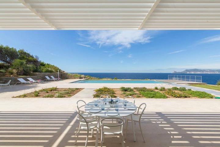 Villa pour 10 personnes, avec vue ainsi que piscine et terrasse, animaux acceptés à Saint-Cyr-sur-Mer - 4