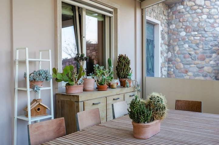 Ferienhaus für 4 Personen, mit Garten und Balkon - 1