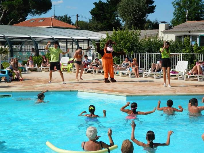 Location de vacances pour 8 personnes, avec bassin pour enfant ainsi que piscine et terrasse à Challans