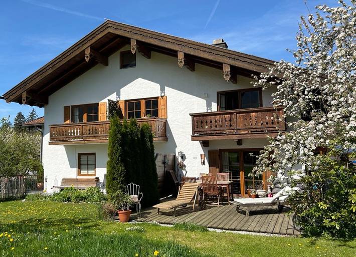 Ferienwohnung für 3 Personen, mit Balkon, kinderfreundlich in Ruhpolding