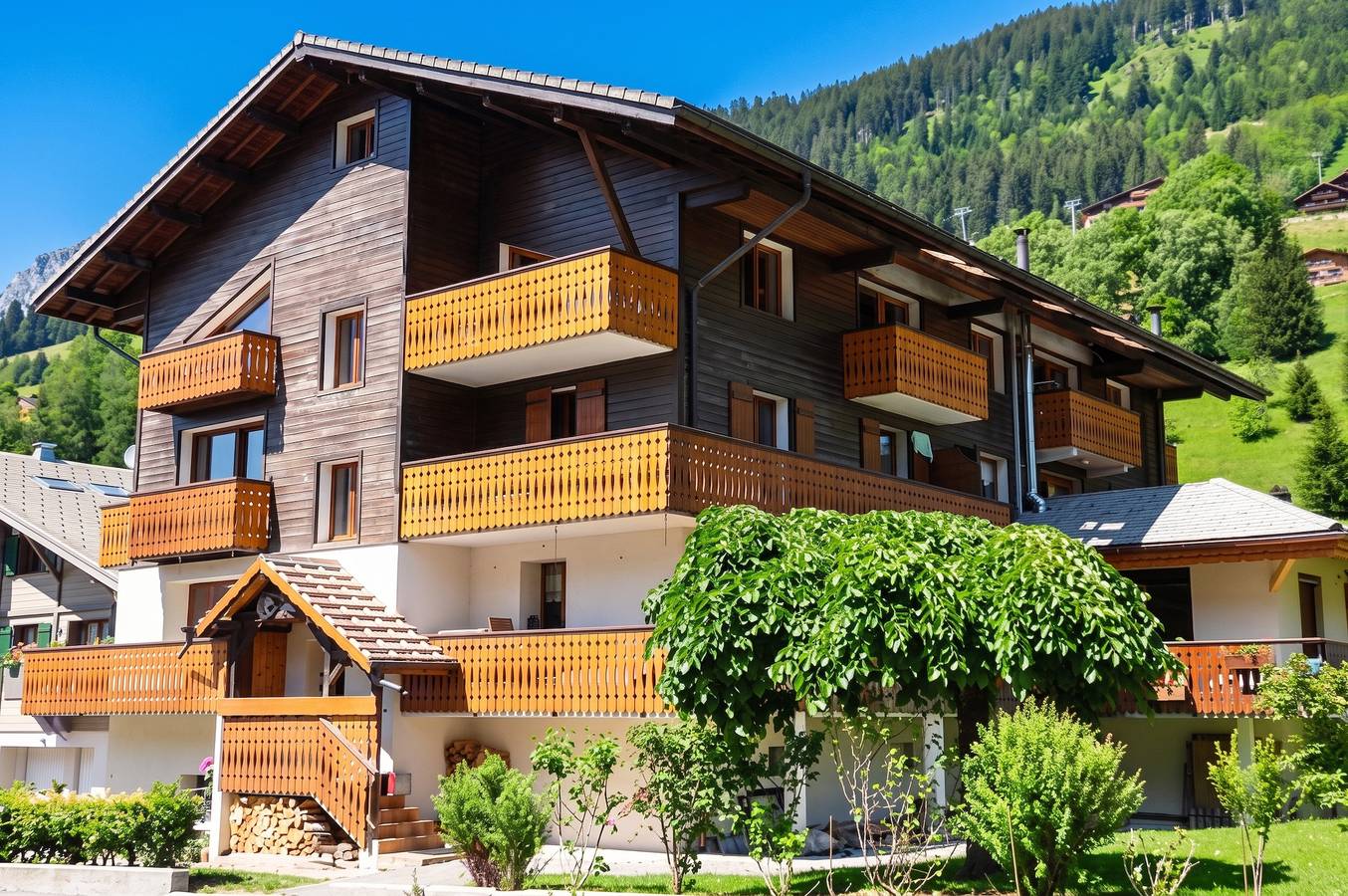 Apartamento entero, Apartamento acogedor La Chapelle-d'Abondance 41 m² vista montaña in La Chapelle-d'Abondance, Les Portes du Soleil