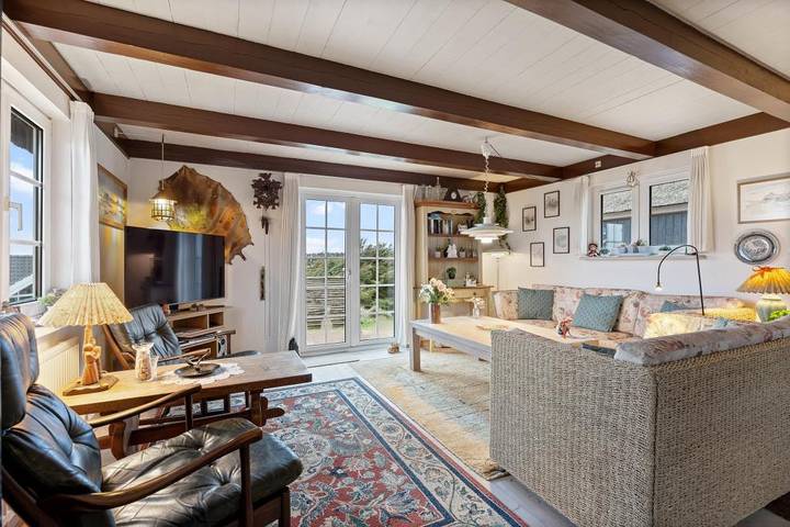 Thatched beach-close holiday home with sauna in Fjand, Fjord de Nissum