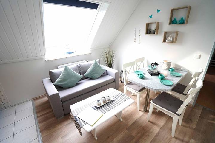 Ferienwohnung für 2 Personen, mit Garten und Ausblick