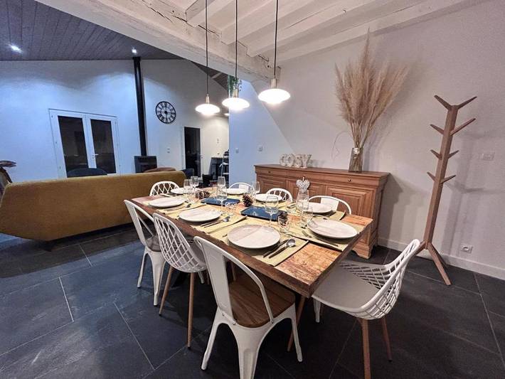 Location de vacances pour 8 personnes, avec jardin et piscine dans Réserve naturelle du Courant d'Huchet - 4