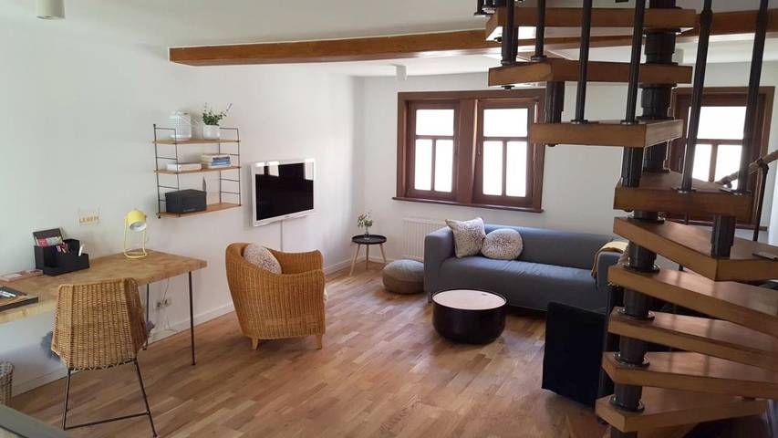 Ferienhaus für 4 Personen, mit Balkon und Terrasse sowie Garten und Ausblick in Altstadt (Erfurt)