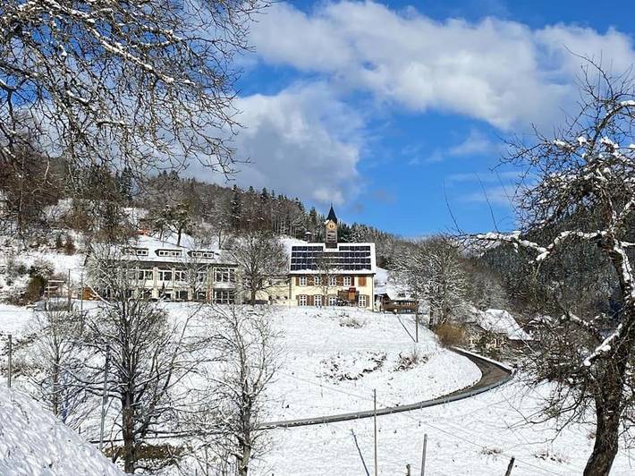 Ferienhaus für 20 Personen, mit Garten und Ausblick