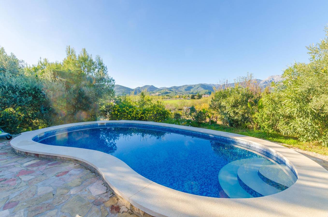 Can Reure (Can Paris) - Villa with private pool in Inca. Free Wifi in Inca, Majorca Center