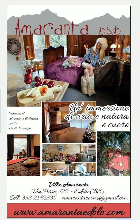 Villa Amaranta Room and Breakfast in Edolo, Valtellina