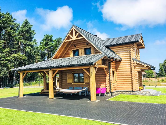 Dom dla 10 osób, z taras i widok oraz ogród, zwierzęta dozwolone w Krokowa