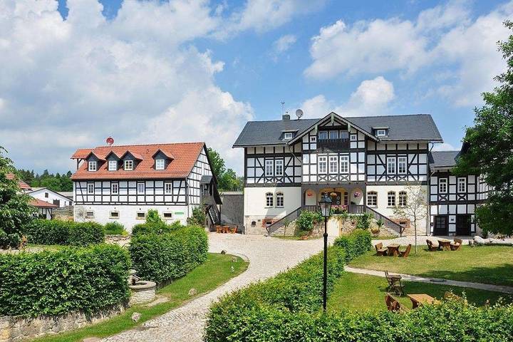 Ganze Ferienwohnung, Ferienhof Domäne Groschwitz Ferienwohnung 22 in Rudolstadt, Saaleland
