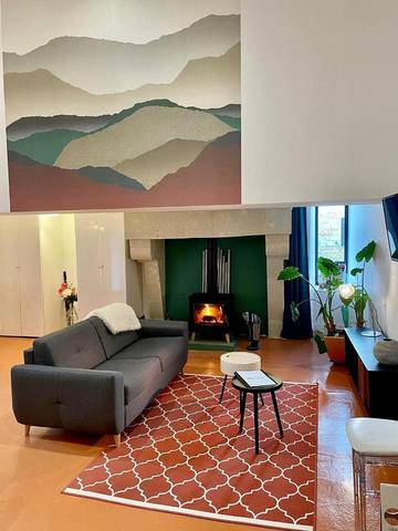 Chambre d’hôte pour 2 personnes, avec jardin à Vaudelnay