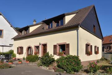 Gîte pour 4 personnes, avec vue et jardin à Thannenkirch