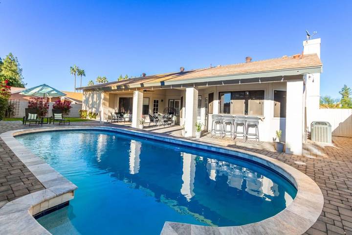 Vacation house for 10 people, with terrace and yard in Arizona