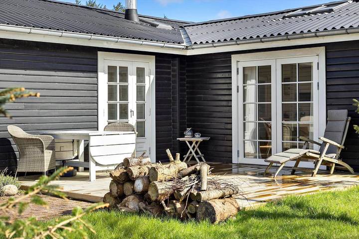 Ferienhaus für 6 Personen, mit Terrasse und Garten sowie Sauna in Tversted