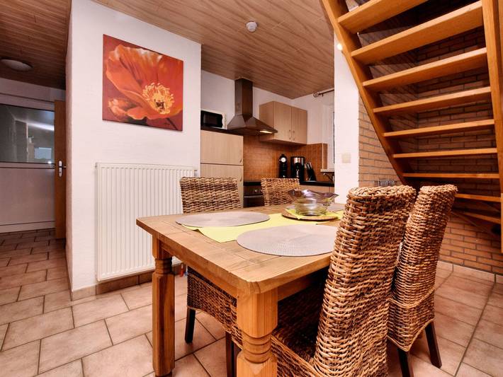 Small, simple and reasonably priced semi-detached house with its own terrace in Wibrin, Houffalize
