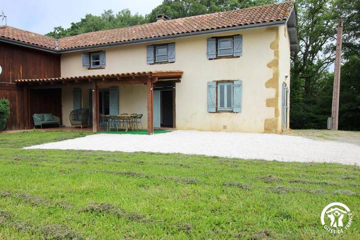 Maison de vacances pour 4 personnes, avec Terrasse et Jardin ainsi que Vue sur le lac et Vue