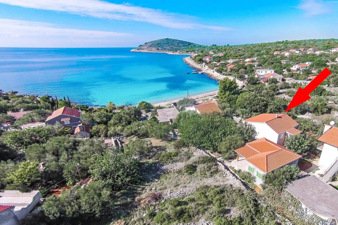 Entire apartment, Two bedroom apartment with terrace and sea view Drvenik Mali, Drvenik A-16787-b in Drvenik Mali and Veli