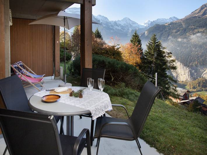 Ferienwohnung für 4 Personen, mit Garten und Terrasse in Lauterbrunnen - 3