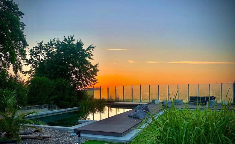 Ferienwohnung für 8 Personen, mit Garten und Ausblick sowie Pool in Kötz - 4
