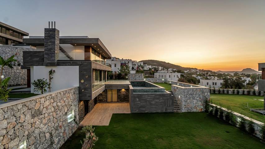 Chalet para 10 personas, con vistas al mar y vistas además de jardín y sauna - 1