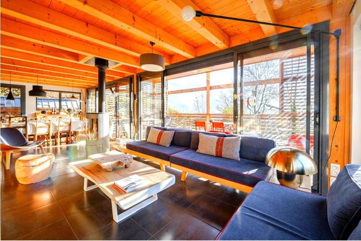 Gîte pour 12 personnes, avec vue et jardin à Servoz - 4