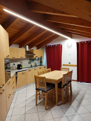 Gîte pour 4 personnes, avec balcon et vue, animaux acceptés à Sondalo