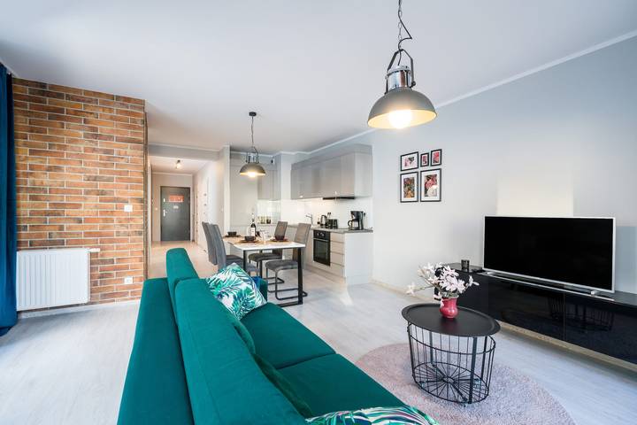 Appartement entier, Modern Apartment in the Center | Parking and Balcony in Poznań, Grande Pologne