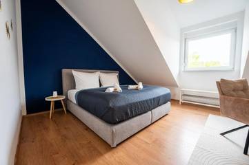 Gîte pour 4 personnes, avec vue, adapté aux familles à Hockenheim