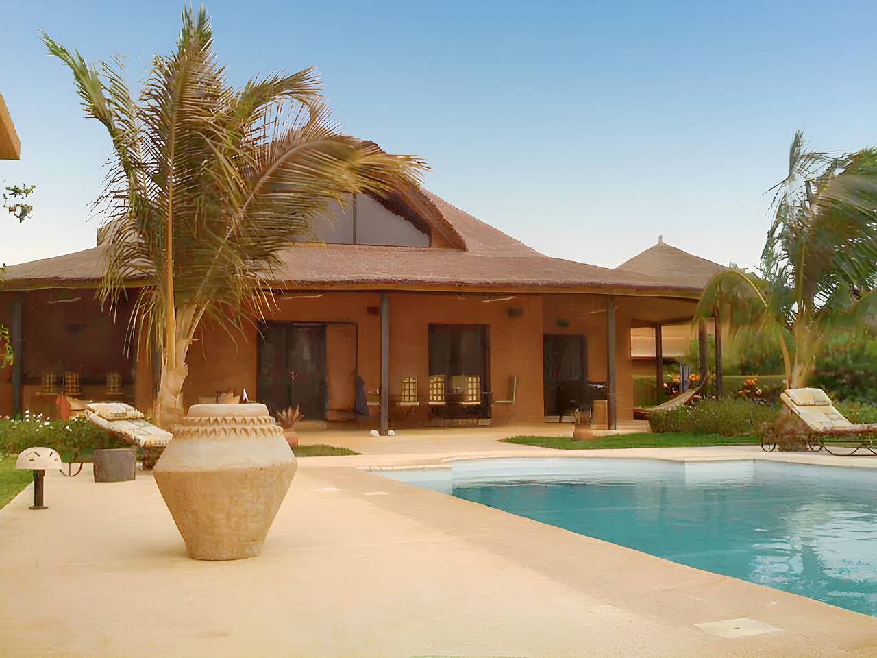 Charmante Villa in Nianing mit privatem Pool in Region Thiès