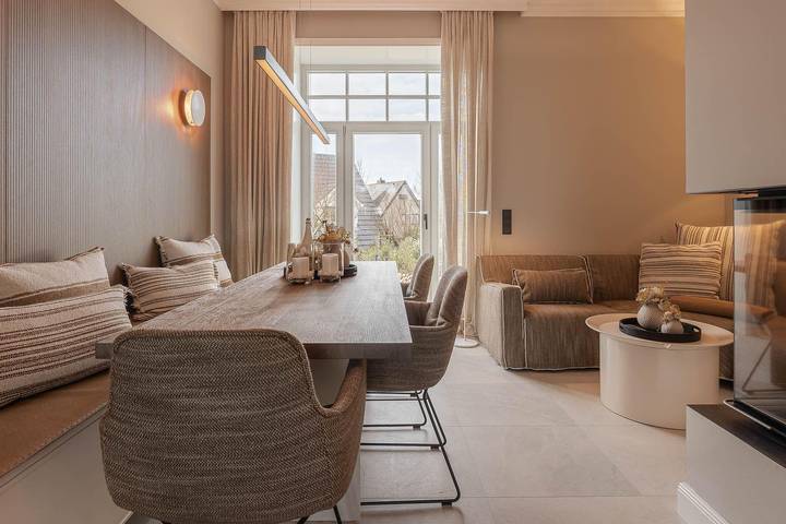 Ferienhaus für 4 Personen, mit Sauna und Garten sowie Terrasse, mit Haustier