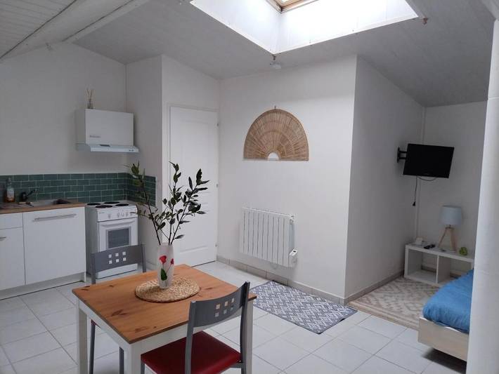 Gîte pour 2 personnes, avec vue à La Chevrolière