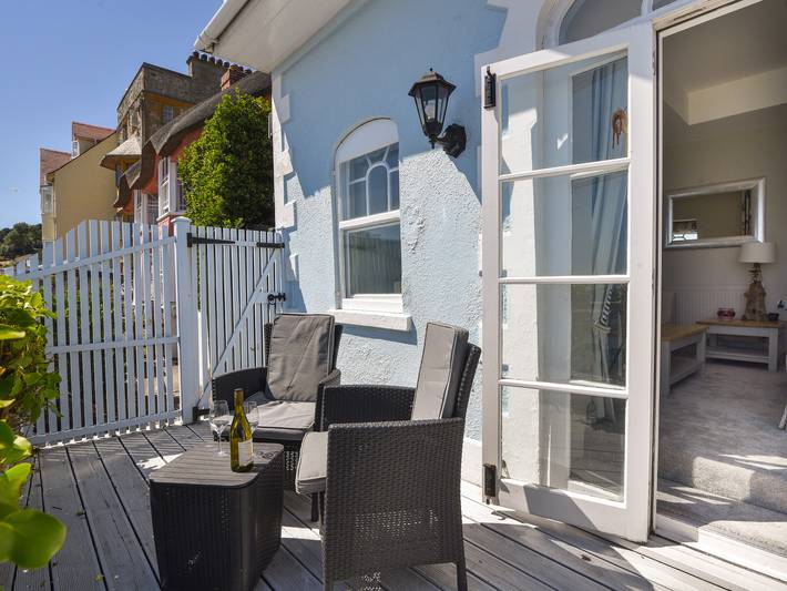 Ganze Wohnung, Ferienwohnung für 2 Personen mit Garten in Lyme Regis, Dorset
