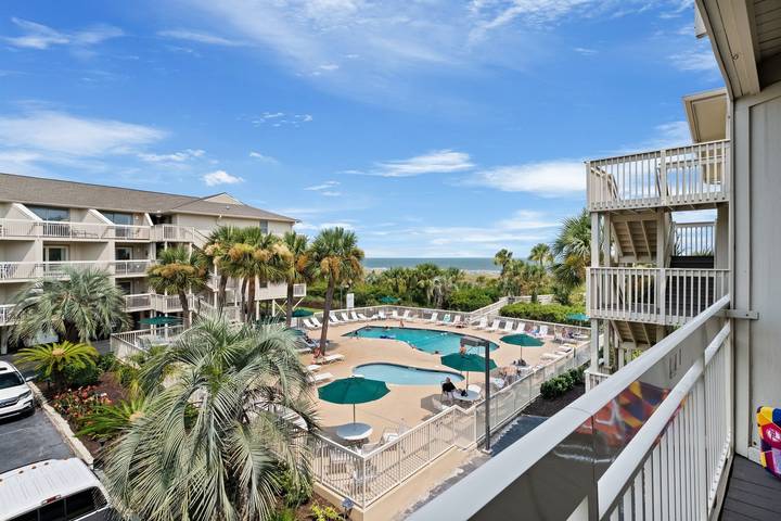 Vacation apartment for 6 people, with yard and pool as well as ocean view and terrace - 1