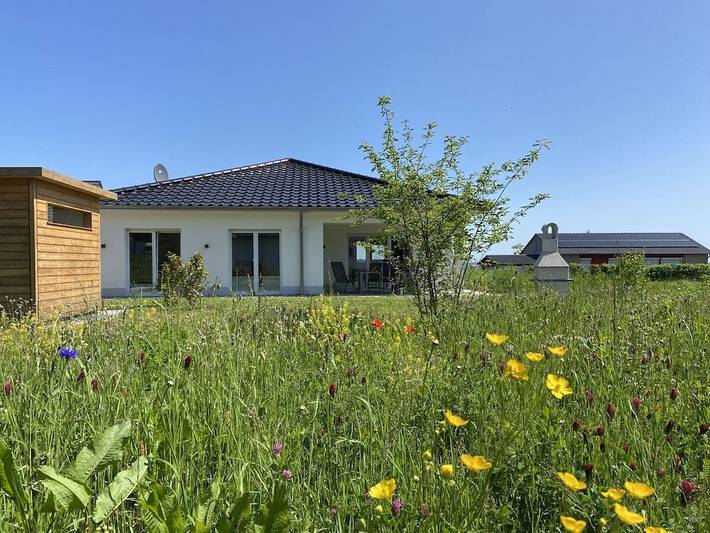 Ferienhaus für 2 Personen, mit Terrasse und Garten sowie Sauna in Gillenfeld