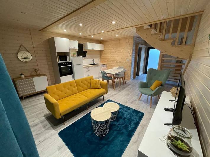 Maison de vacances pour 4 personnes, avec jardin, adapté aux familles