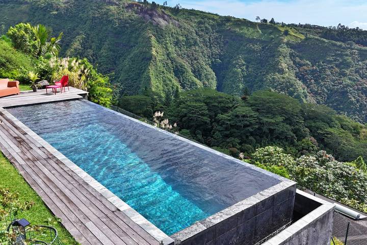 Estudio para 2 personas, con jardín y piscina - 1